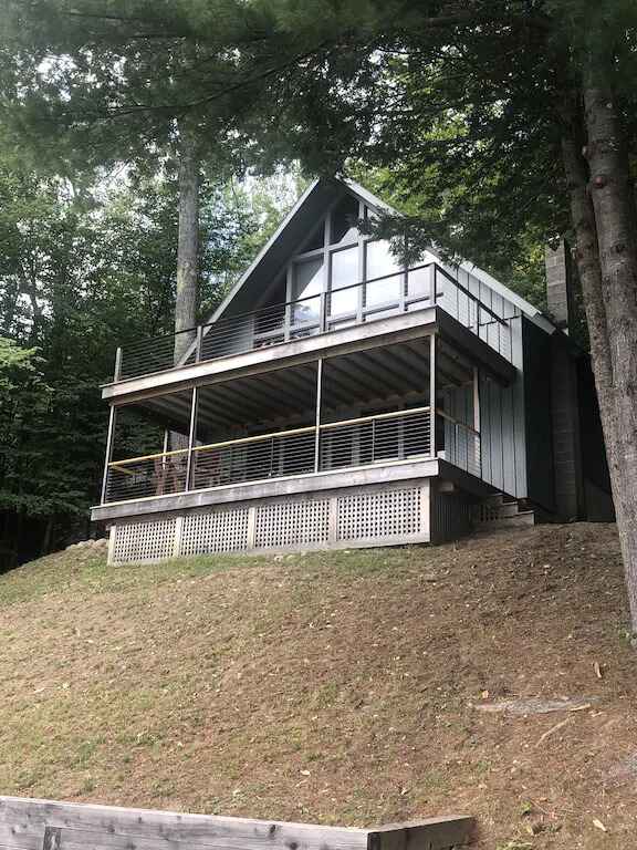 Waterfront cabin